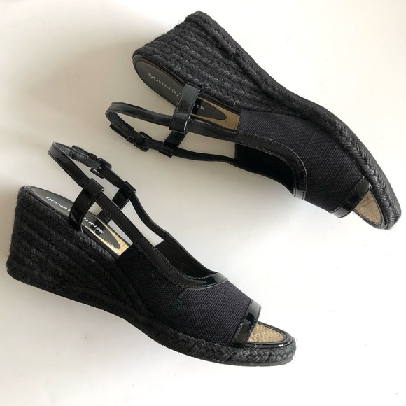 Donald J. Pliner Cheri Slingback Espadrille Wedge Sandals - Picture 6 of 10